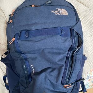 LIKE NEW north face surge backpack